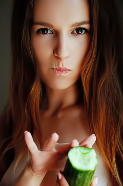 Sofi Shane Squirts Ice, Shapely Tush Topped with Avocado Surprise